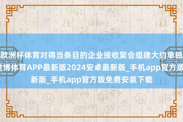 欧洲杯体育对得当条目的企业接收聚会组建大约单独组建的格式-世博体育APP最新版2024安卓最新版_手机app官方版免费安装下载