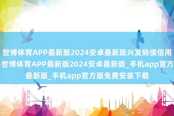 世博体育APP最新版2024安卓最新版兴发转债信用级别为“AA+”-世博体育APP最新版2024安卓最新版_手机app官方版免费安装下载