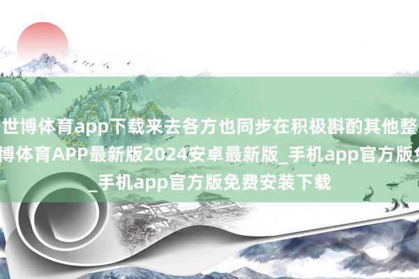 世博体育app下载来去各方也同步在积极斟酌其他整合有野心-世博体育APP最新版2024安卓最新版_手机app官方版免费安装下载